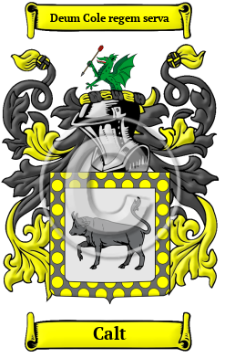 Calt Family Crest Download (JPG) Heritage Series - 600 DPI