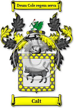 Calt Family Crest Download (JPG) Legacy Series - 600 DPI