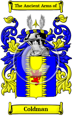 Coldman Family Crest/Coat of Arms