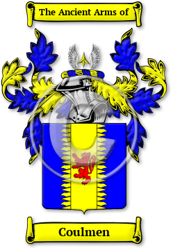 Coulmen Family Crest Download (JPG) Legacy Series - 600 DPI