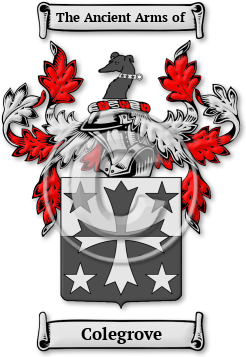 Colegrove Family Crest Download (jpg) Legacy Series - 150 DPI