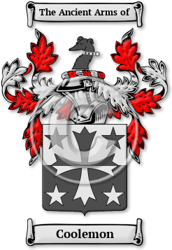 Coolemon Family Crest Download (jpg) Legacy Series - 150 DPI