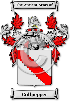 Collpepper Family Crest Download (jpg) Legacy Series - 150 DPI