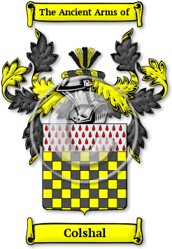 Colshal Family Crest Download (jpg) Legacy Series - 150 DPI