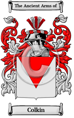 Colkin Family Crest Download (JPG) Heritage Series - 600 DPI