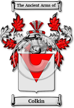 Colkin Family Crest Download (jpg) Legacy Series - 150 DPI
