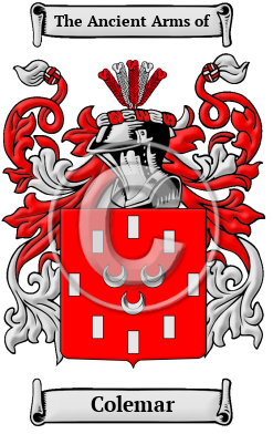 Colemar Family Crest/Coat of Arms