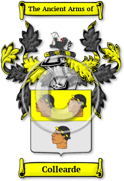 Collearde Family Crest Download (jpg) Legacy Series - 150 DPI