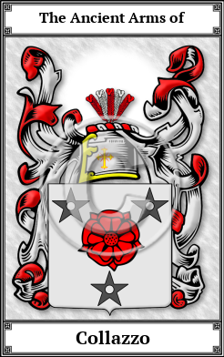 Collazzo Family Crest Download (JPG)  Book Plated - 150 DPI