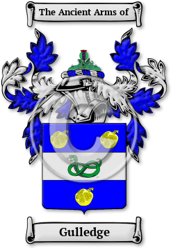 Gulledge Family Crest Download (jpg) Legacy Series - 150 DPI
