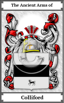 Colliford Family Crest Download (JPG)  Book Plated - 150 DPI