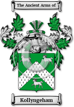 Kollyngeham Family Crest Download (jpg) Legacy Series - 150 DPI
