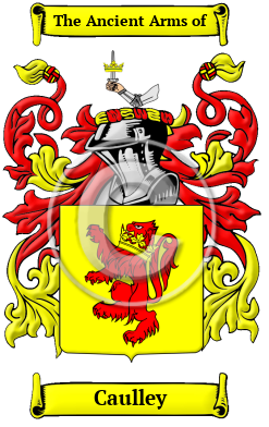 Caulley Family Crest Download (JPG) Heritage Series - 600 DPI