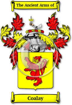 Coalay Family Crest Download (jpg) Legacy Series - 150 DPI