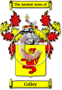Colley Family Crest Download (jpg) Legacy Series - 150 DPI