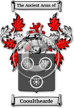 Cooulthearde Family Crest Download (jpg) Legacy Series - 150 DPI