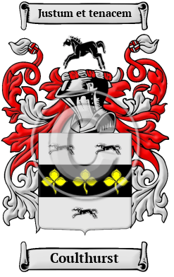 Coulthurst Family Crest Download (JPG) Heritage Series - 600 DPI