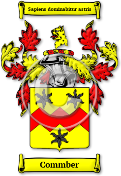Commber Family Crest Download (jpg) Legacy Series - 150 DPI