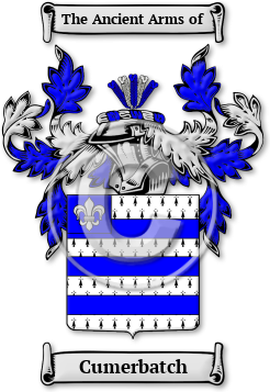 Cumerbatch Family Crest Download (jpg) Legacy Series - 150 DPI