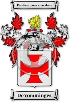 De'comminges Family Crest Download (JPG) Legacy Series - 300 DPI