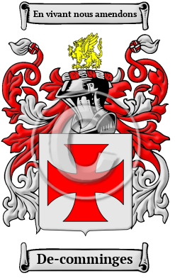 De-comminges Family Crest Download (JPG) Heritage Series - 300 DPI