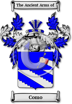 Como Family Crest Download (JPG) Legacy Series - 300 DPI