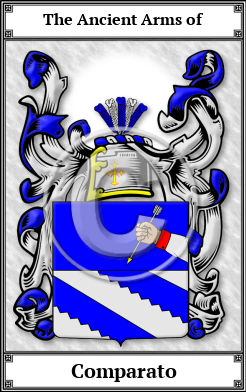Comparato Family Crest Download (JPG)  Book Plated - 150 DPI