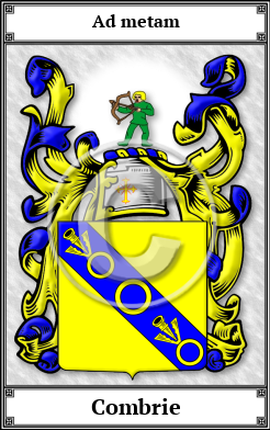 Combrie Family Crest Download (JPG) Book Plated - 600 DPI