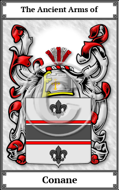 Conane Family Crest Download (JPG)  Book Plated - 150 DPI