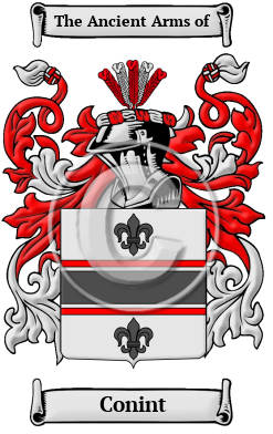 Conint Family Crest/Coat of Arms