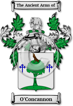O'Concannon Family Crest Download (jpg) Legacy Series - 150 DPI