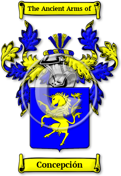 Concepción Family Crest Download (JPG) Legacy Series - 600 DPI