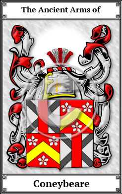 Coneybeare Family Crest Download (JPG)  Book Plated - 150 DPI