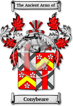 Conybeare Family Crest Download (jpg) Legacy Series - 150 DPI