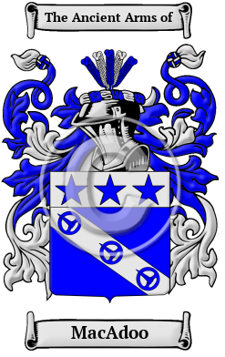 MacAdoo Family Crest/Coat of Arms