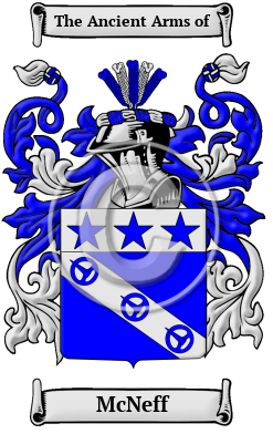 McNeff Family Crest Download (JPG) Heritage Series - 600 DPI