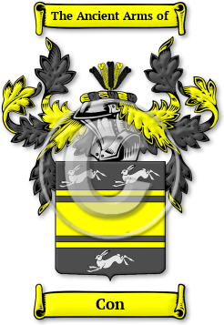 Con Family Crest Download (jpg) Legacy Series - 150 DPI