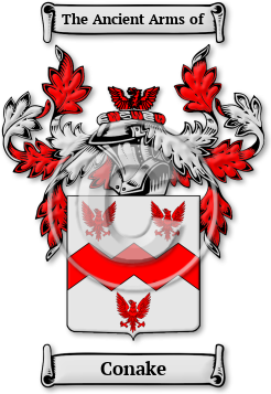 Conake Family Crest Download (jpg) Legacy Series - 150 DPI