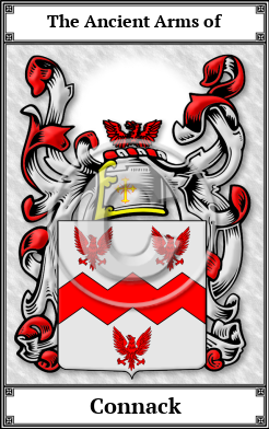Connack Family Crest Download (JPG)  Book Plated - 150 DPI