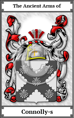 Connolly-s Family Crest Download (JPG)  Book Plated - 150 DPI