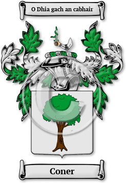 Coner Family Crest Download (jpg) Legacy Series - 150 DPI