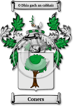 Coners Family Crest Download (JPG) Legacy Series - 600 DPI