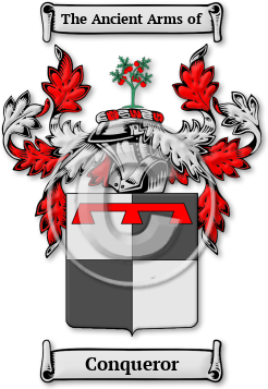 Conqueror Family Crest Download (jpg) Legacy Series - 150 DPI