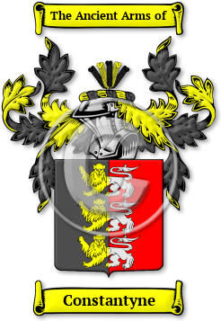 Constantyne Family Crest Download (JPG) Legacy Series - 600 DPI