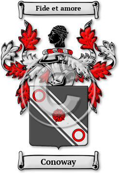 Conoway Family Crest Download (JPG) Legacy Series - 600 DPI