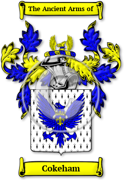 Cokeham Family Crest Download (jpg) Legacy Series - 150 DPI