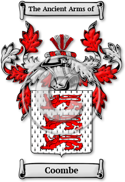 Coombe Family Crest Download (jpg) Legacy Series - 150 DPI
