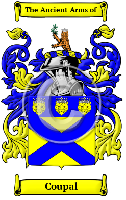 Coupal Family Crest Download (JPG) Heritage Series - 300 DPI