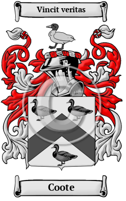 Coote Family Crest Download (JPG) Heritage Series - 600 DPI