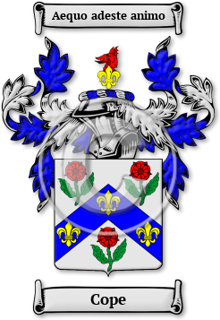 Cope Family Crest Download (JPG) Legacy Series - 600 DPI